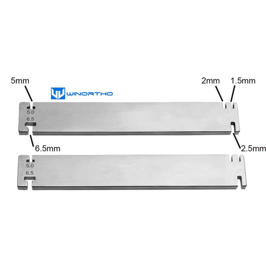 Plate Benders AO 1.5/2.0/2.4;140mm long veterinary bending irons winortho  pet animals tools