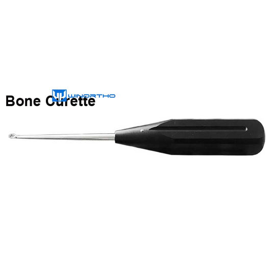 Bone Curette ORTHOPEDIC INSTRUMENTS vet veterinary orthopedic instruments pet animals surgical tools screws winortho AO