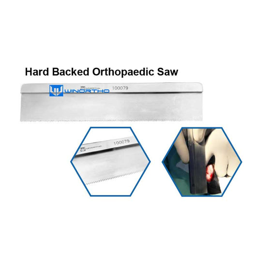 Hard Backed Orthopaedic Saw140MM VET veterinary orthopedic instruments bone plates screws pet animals surgical tools