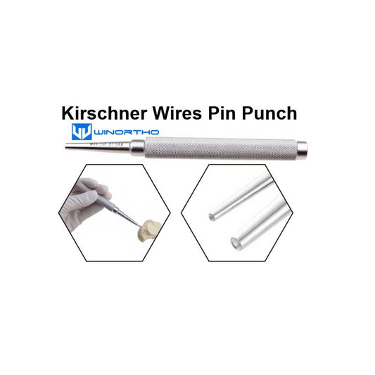 Kirschner Wires Pin Punch veterinary orthopedic instruments pet animals surgical tools alps ao lcp locking plate