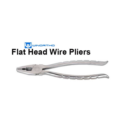 Flat Head Wire Pliers veterinary orthopedic instruments pet vet animals surgical tools