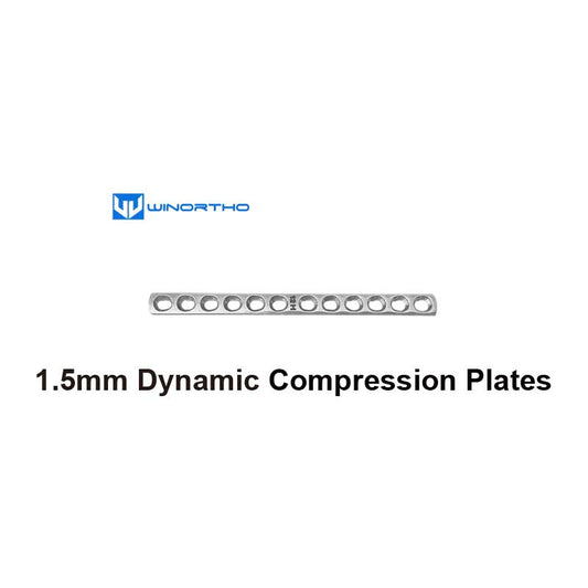 1.5mm DCP  dynamic compression bone plate vet pet animals veterinary orthopedic instruments winortho tplo alps