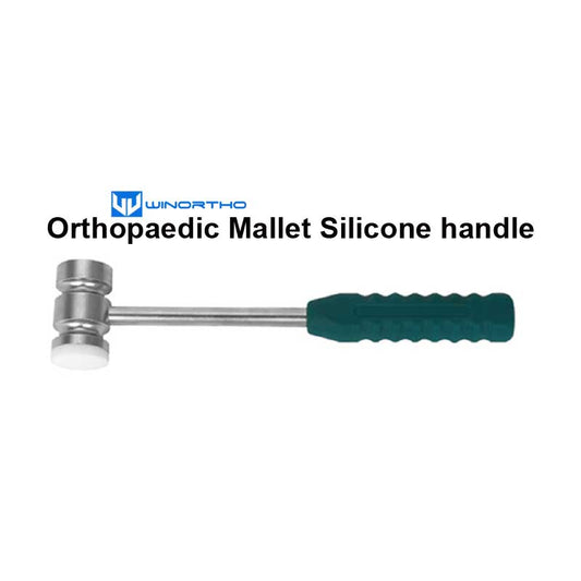 Orthopaedic Mallet Silicone handle VET veterinary orthopedic instruments pet animals bone screws plates winortho AO