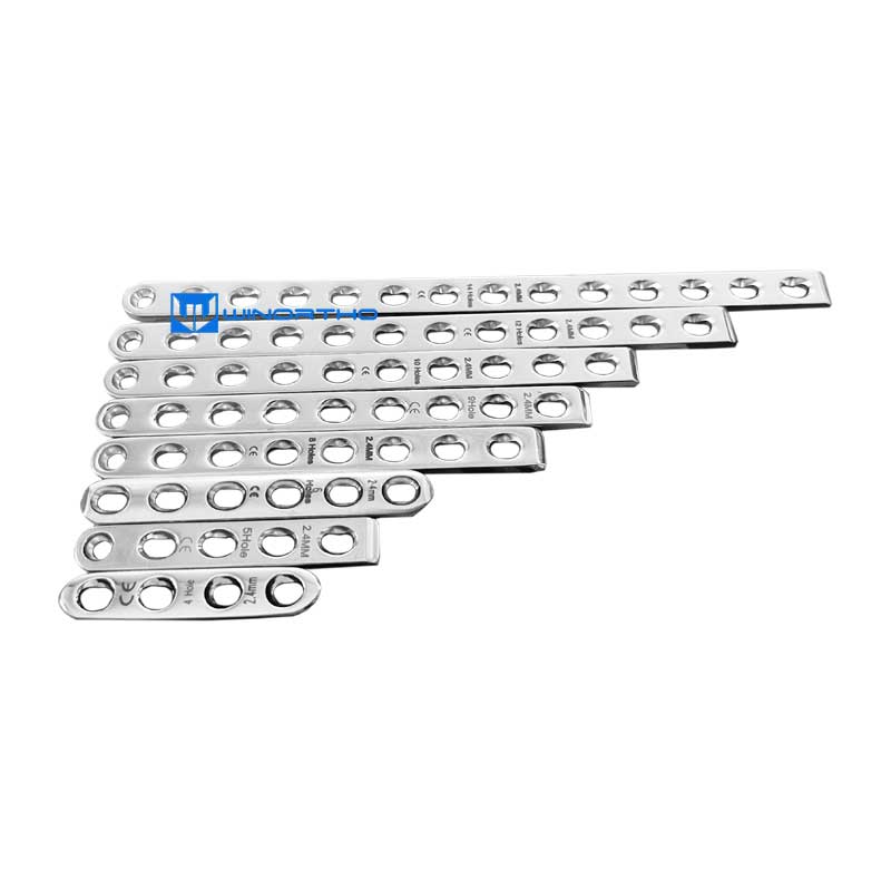 2.4mm Compression Plates-Low Contact vet veterinary 316LVM Stainless steel winorhto alps prcl