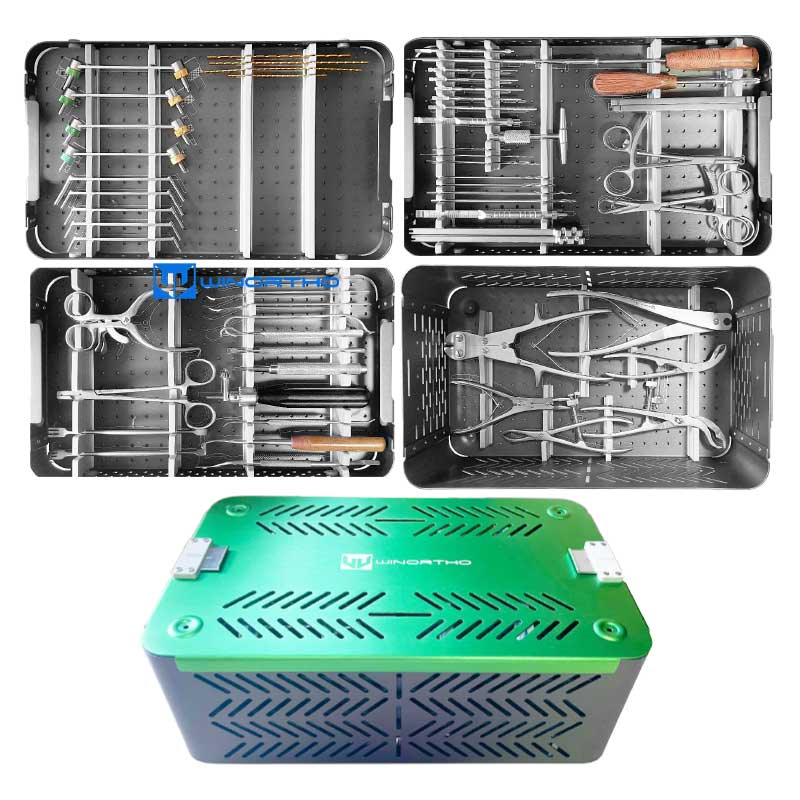 1.5/2.0/2.4/2.7/3.5mm vet veterinary orthopedic instrument system set winortho dcp compression lcp locking plate pet surgical tools