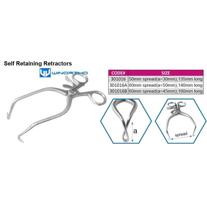 Self Retaining Retractors gelpi deep vet animal dog orthopedic instruments cat