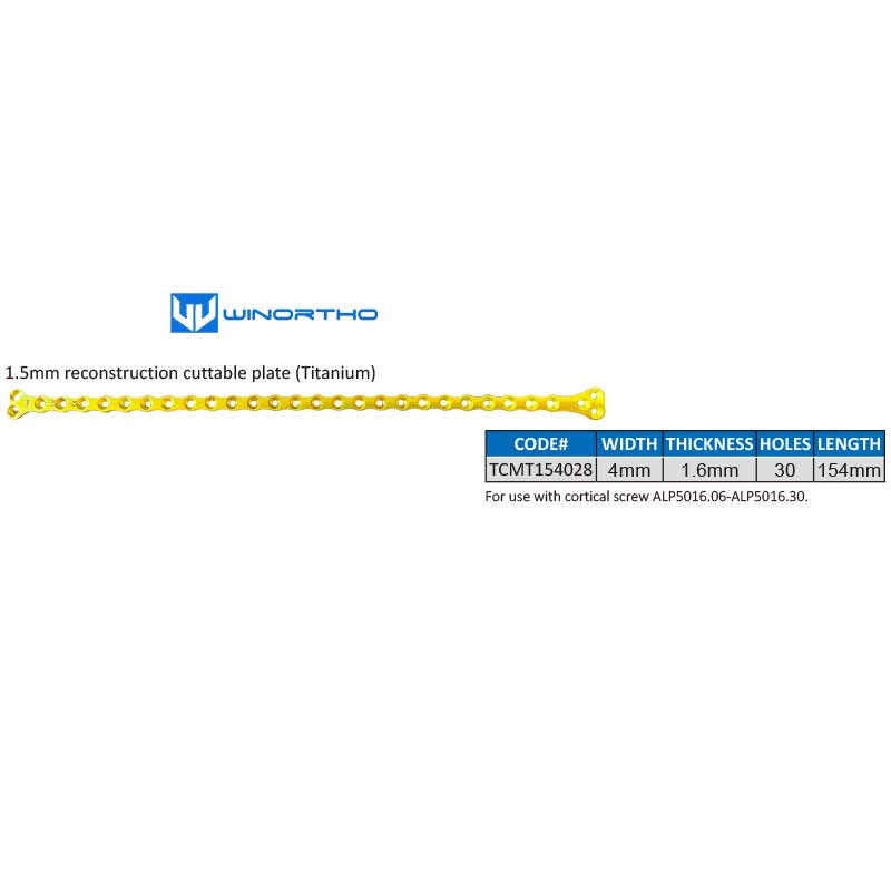 1.5/2.0/2.4/2.7mm titanium reconstruction T bone plate vet ao veterinary orthopedic instruments pet animals surgical alps