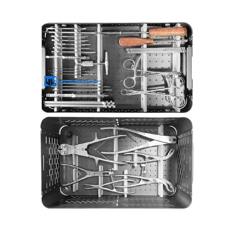 1.5/2.0/2.4/2.7/3.5mm vet veterinary orthopedic instrument system set winortho dcp compression lcp locking plate pet surgical tools