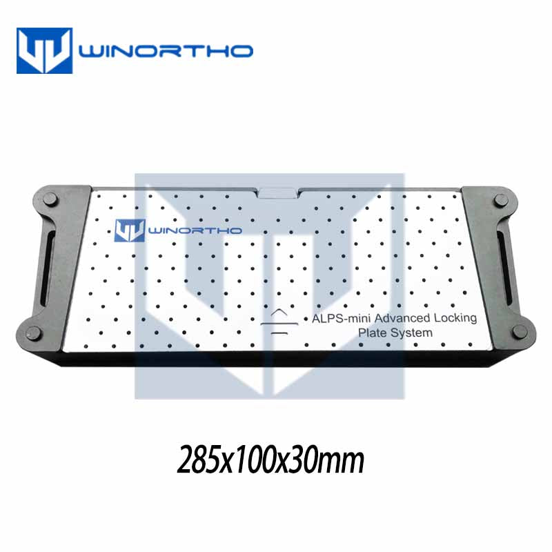 alps mini locking plate system vet veterinary small amimal orthopedic instruments implants bone plates screws surgical